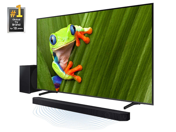 85" QLED 4K TV with 5.1.2 ch. Wireless Dolby ATMOS Soundbar - DEMO