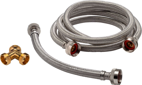Smart Choice - Steam Dryer Installation Kit - Stainless-Steel